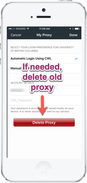 Delete Old Proxy on Read by QxMD App